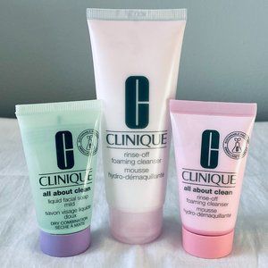 Clinique All About Clean Face Washes